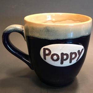 Stoneware Poppy mug
